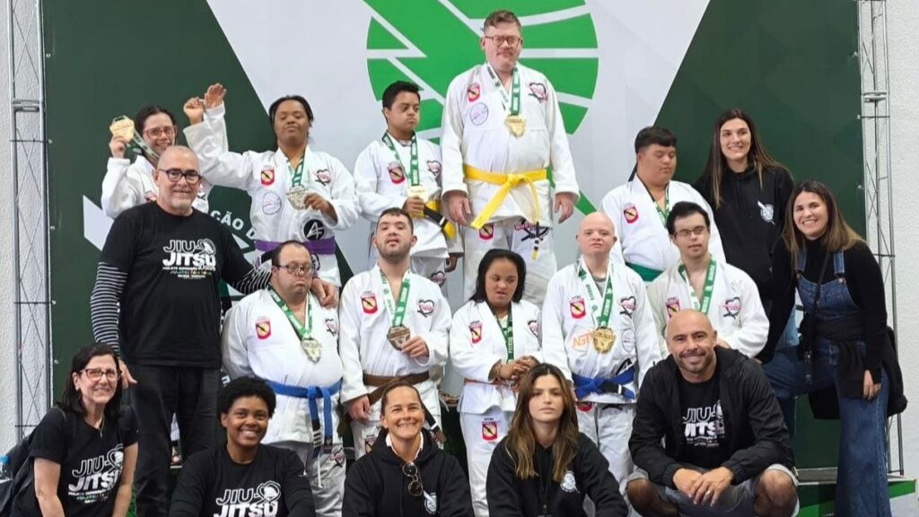 Jiu-Jitsu: alunos do projeto Superação Down brilham no Campeonato Sul-Fluminense